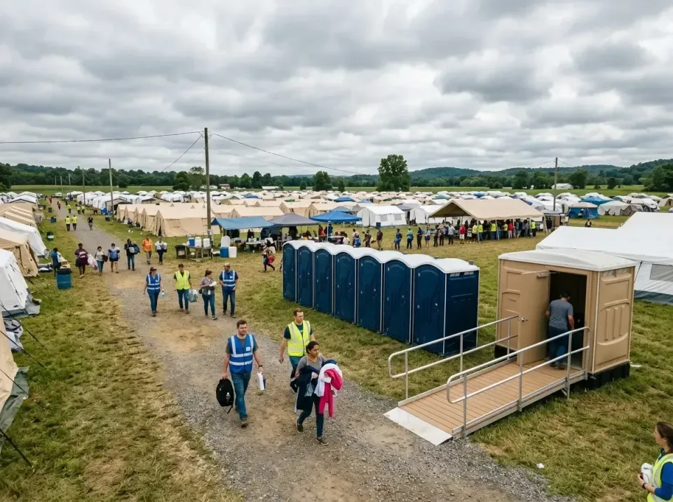 disaster-relief-camp-restrooms-010 — frequently asked questions, Dumpster & Portable Bathrooms Rental in Bellevue, ID
